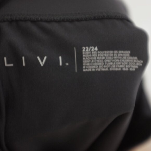 COPY - Lane Bryant livi active black yoga carpi pants lace up plus size 22 24 - Picture 4 of 7